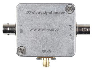 -55 dB 100W 1-55Mhz RF sampler for pure signal